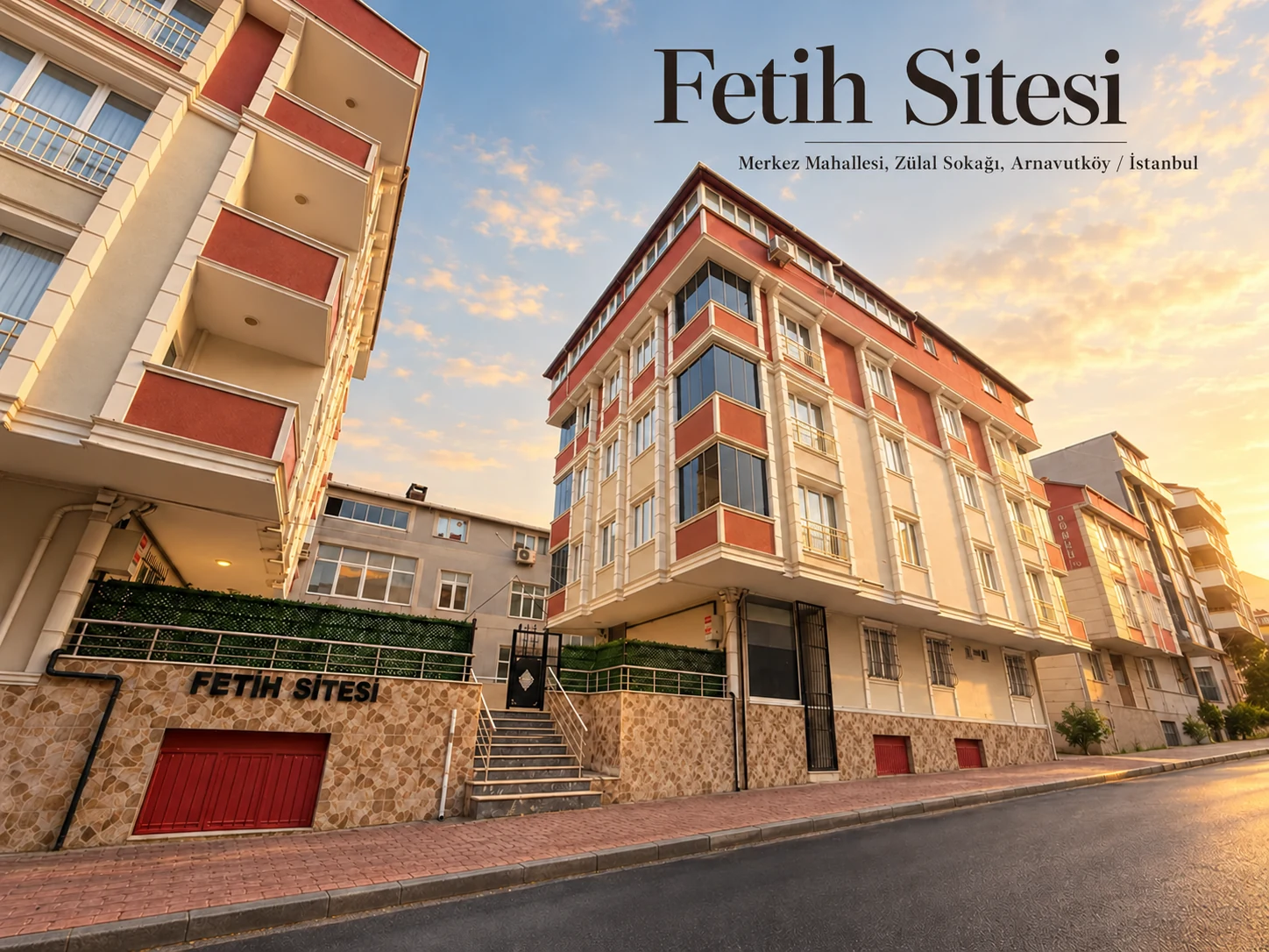Fetih Sitesi — site girişi