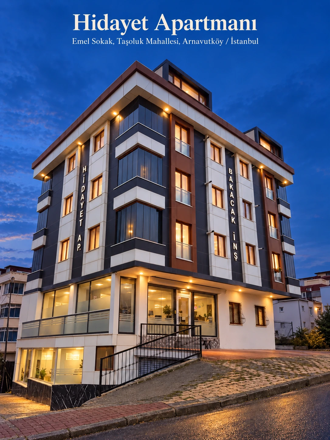 Hidayet Apartmanı — köşe görünümü