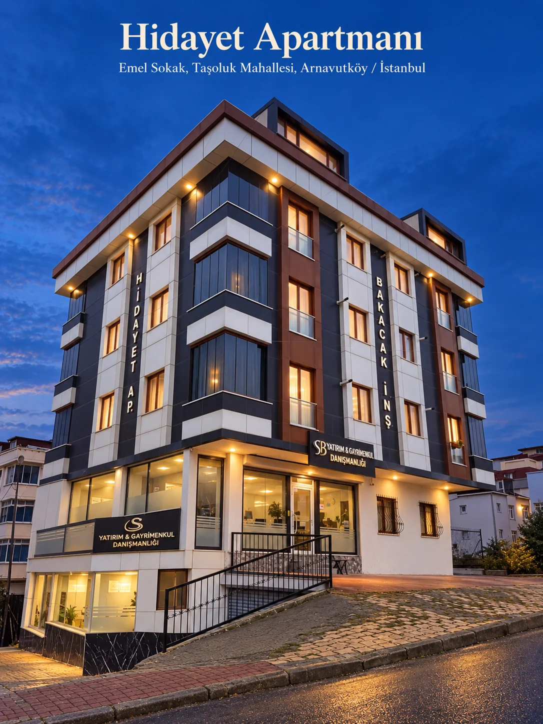 Hidayet Apartmanı — köşe görünümü